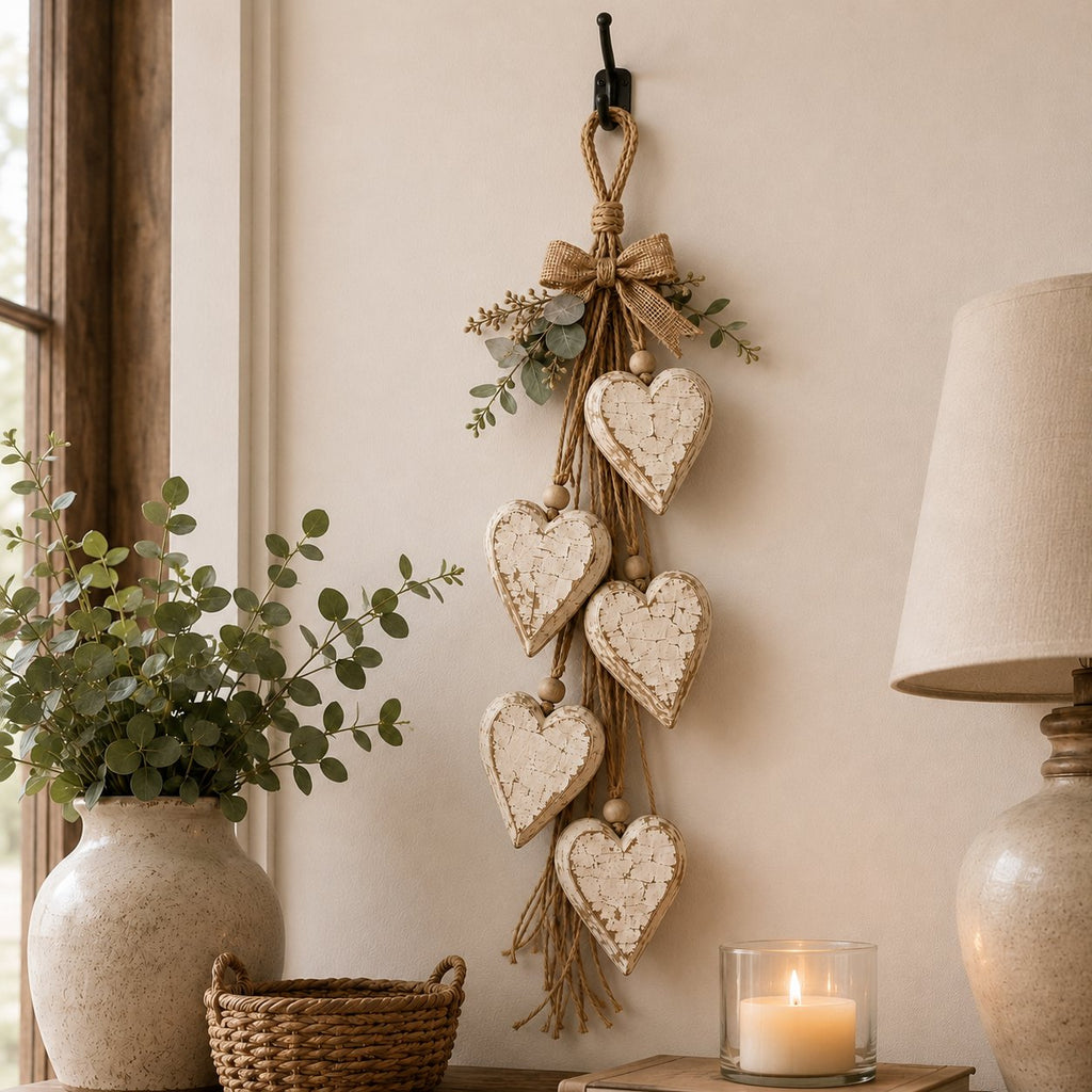🤎 "Hanging Heart" Wall Decoration