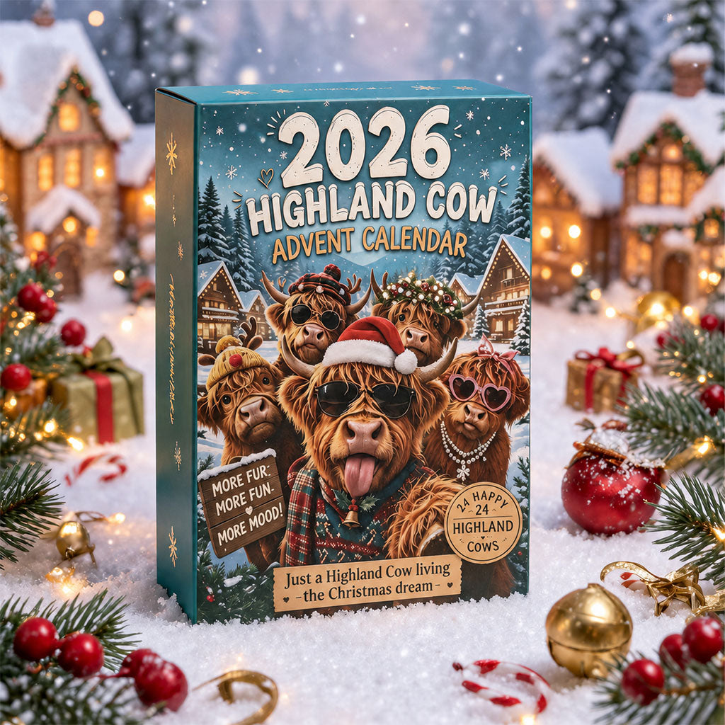 2026 Highland Cow Advent Calendar