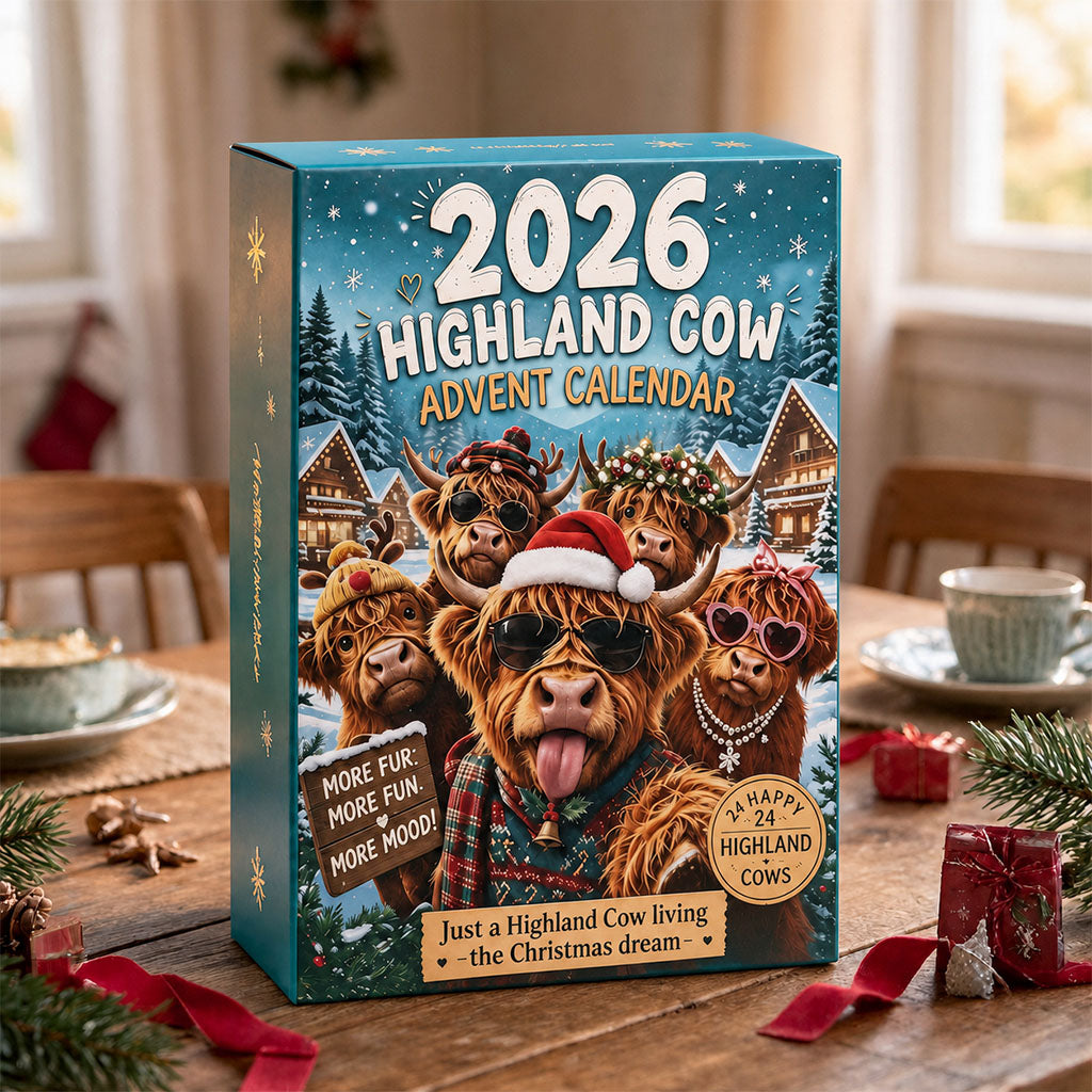 2026 Highland Cow Advent Calendar