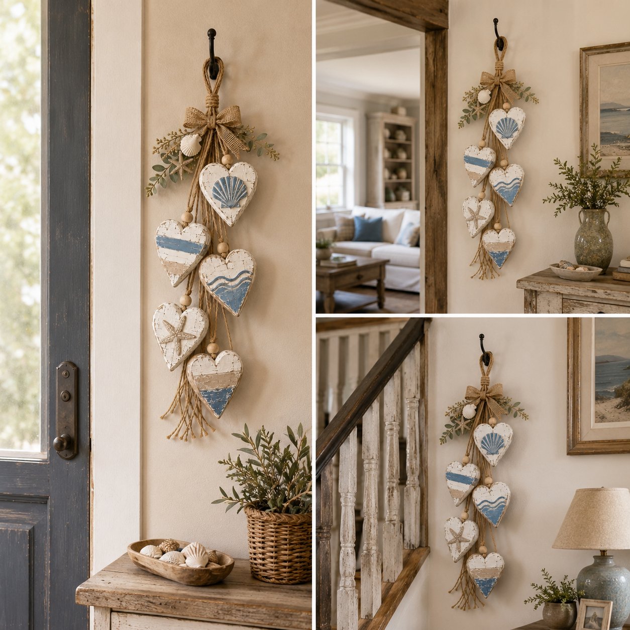 🤎 "Hanging Heart" Wall Decoration