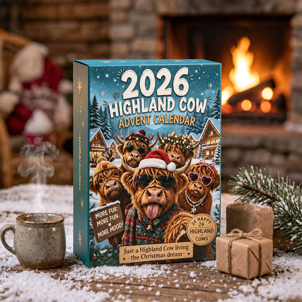 2026 Highland Cow Advent Calendar