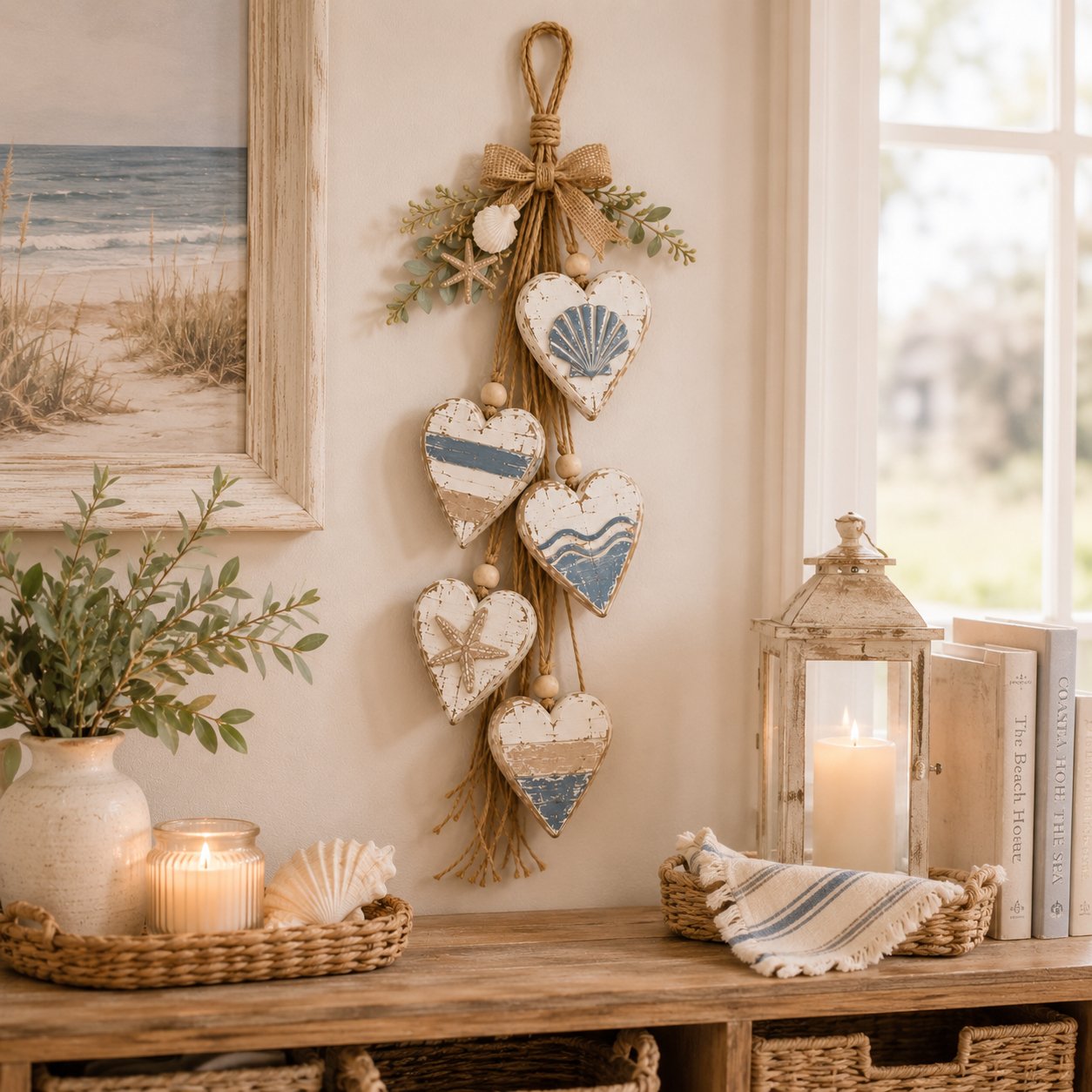 🤎 "Hanging Heart" Wall Decoration