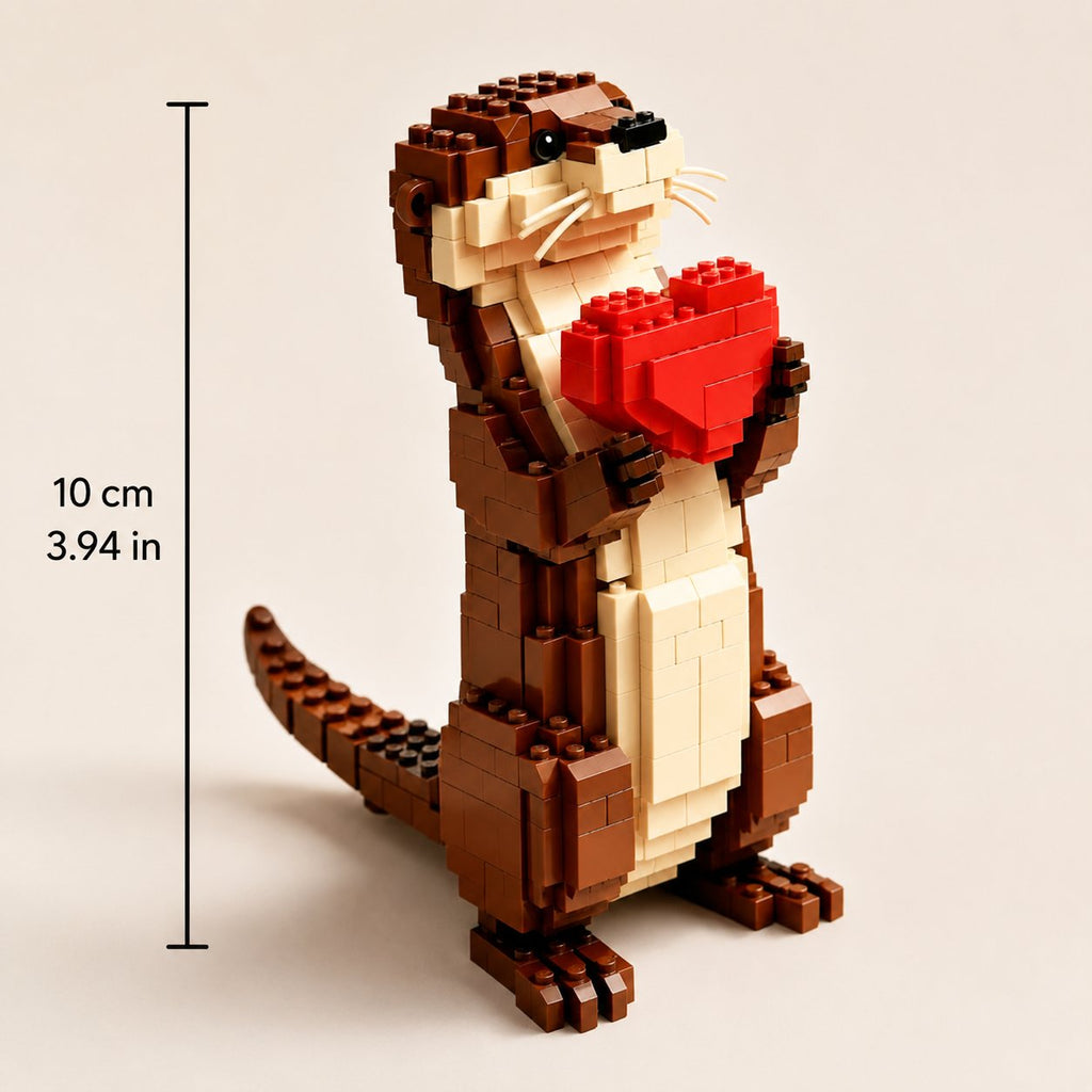 🦦 Otterly in Love | Building Block Set ❤