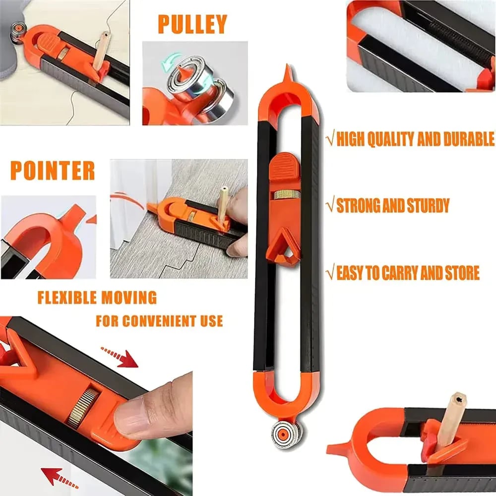📐✏ Copy any shape instantly: contour gauge duplicator tool