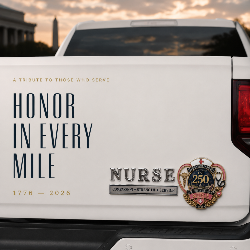 250th Anniversary Nurse Metal Emblem