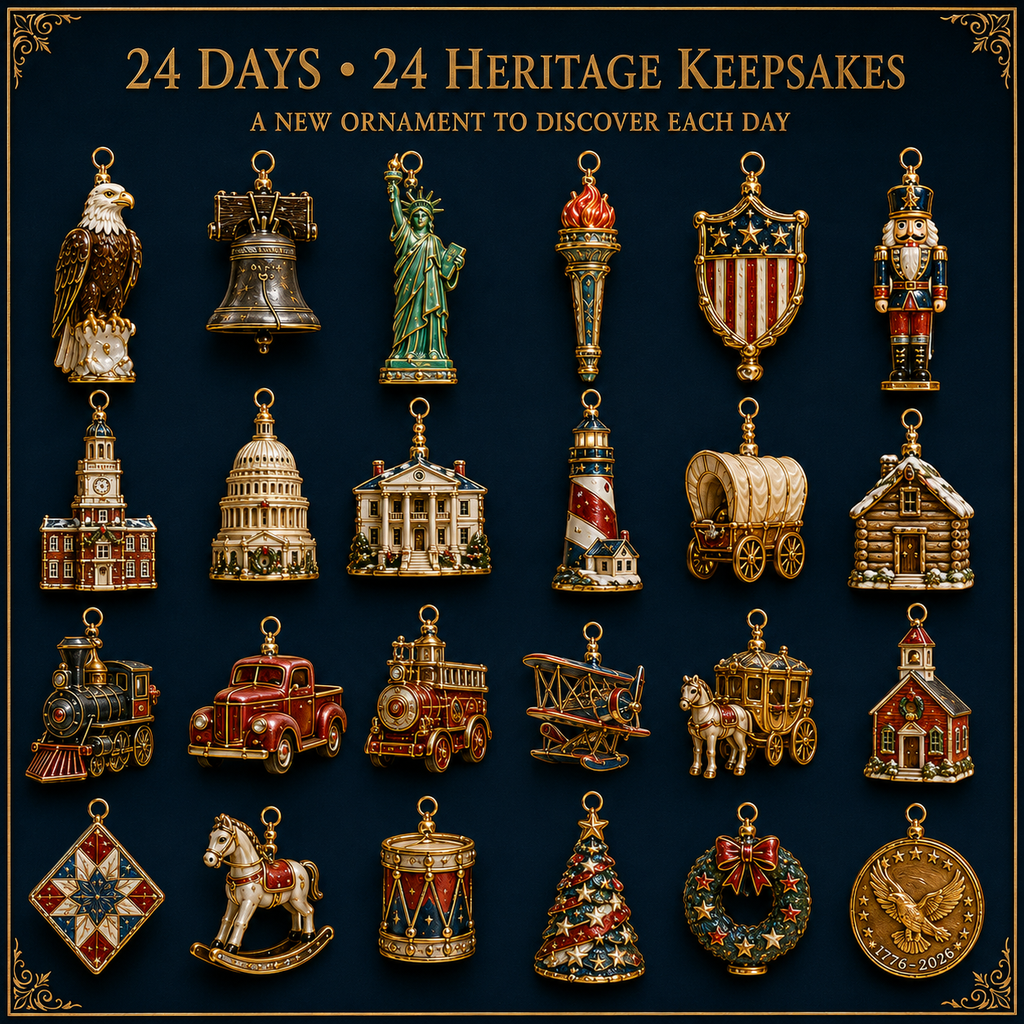 🔥America 250th Anniversary Heritage Christmas Advent Calendar