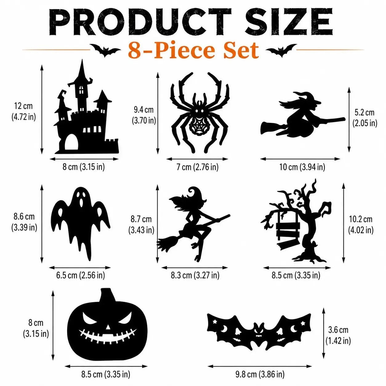 🥳 2026 SPECIAL 🥳💞 Over 50,000 sold! LED Halloween wall stickers—battery-operated, self-adhesive light-up decorations.
